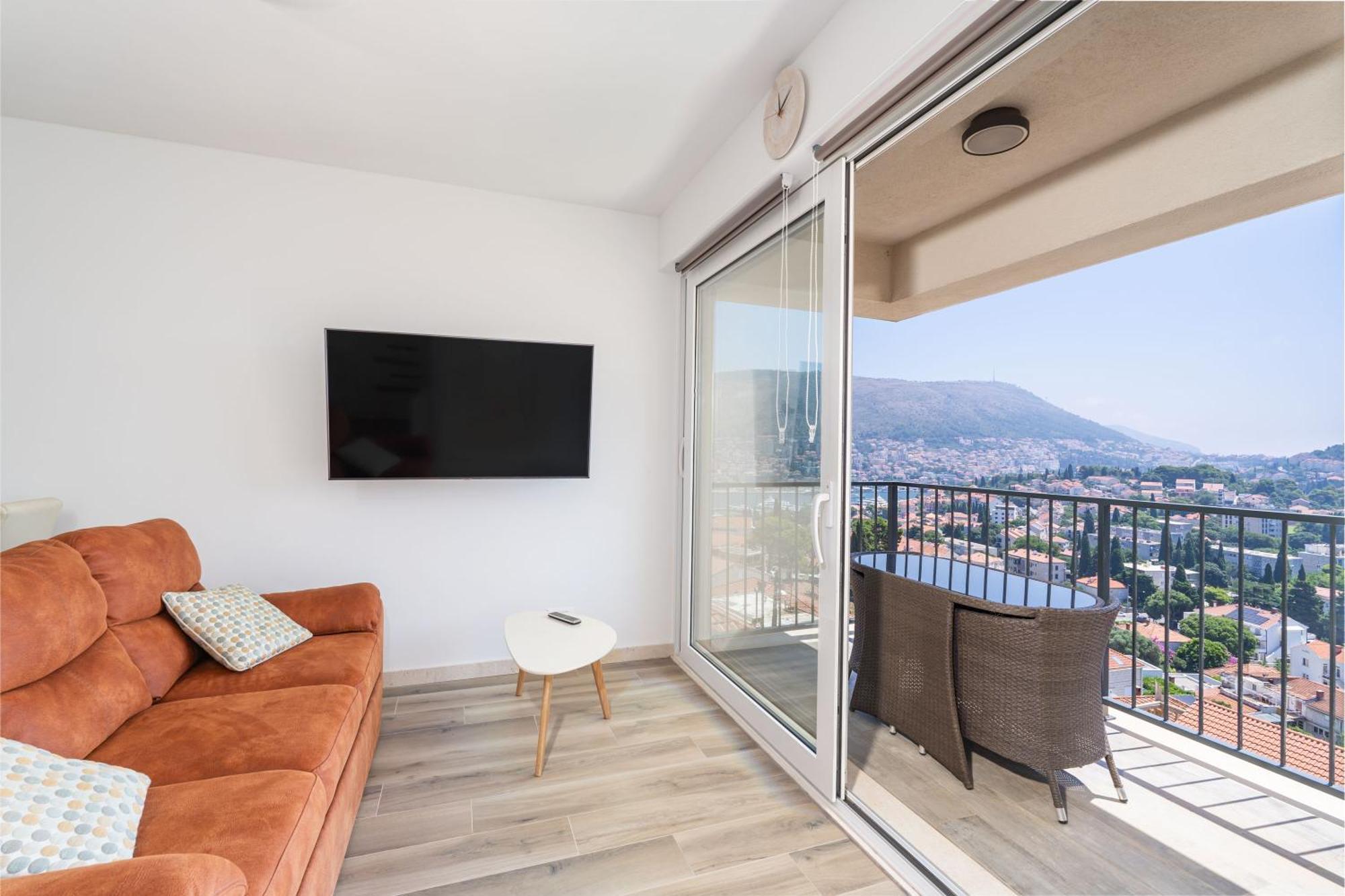 The Panoramic View Penthouse Apartment Sweet Petite ドゥブロブニク エクステリア 写真